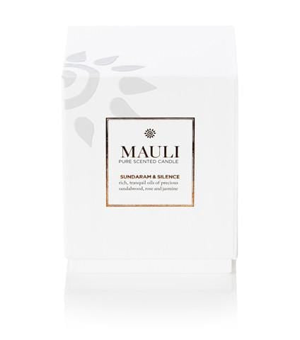 Mauli Sundaram & Silence Pure Essential Oil Candle Box