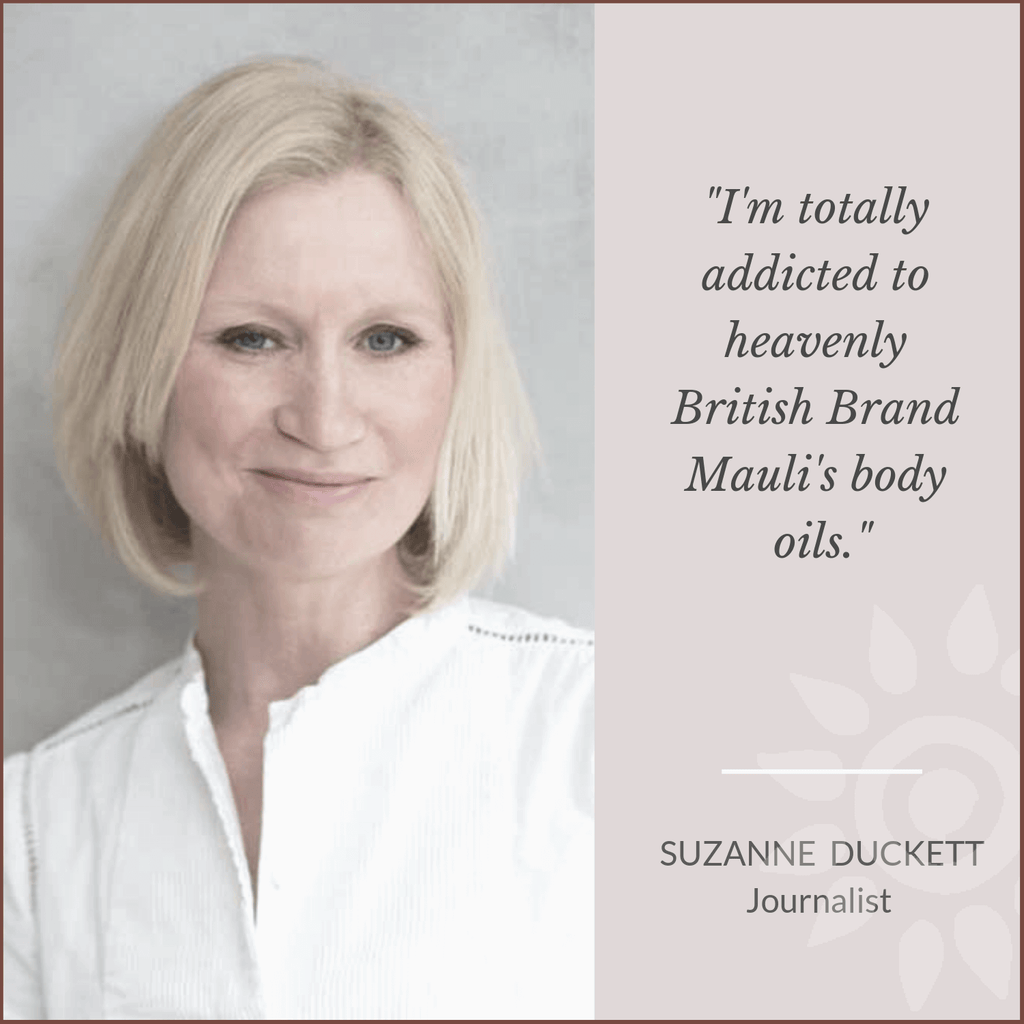 Suzanne Duckett Journalist loves Mauli rituals, ayurveda inspired beauty brand