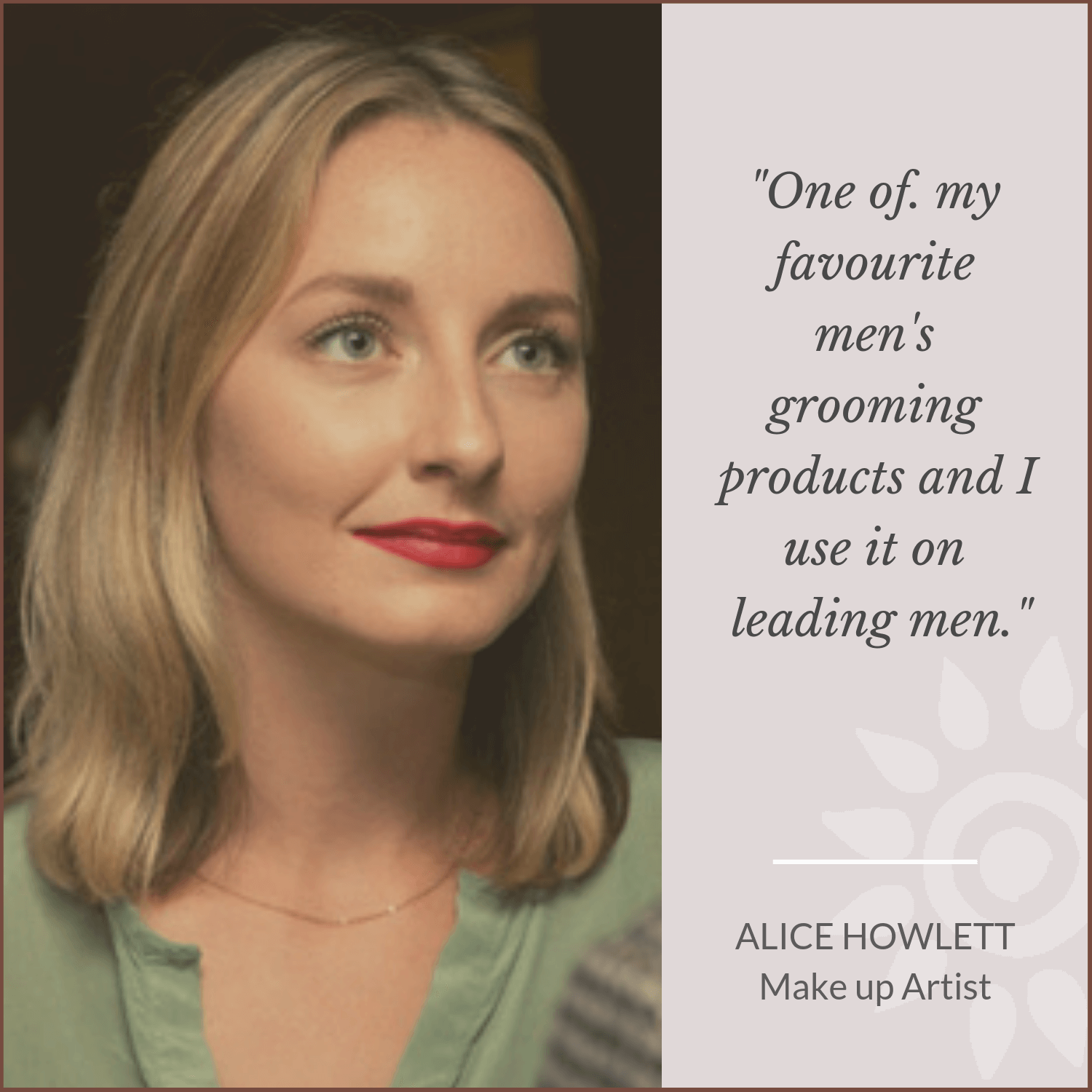 Alice Howlett Make up artist loves Mauli rituals, ayurveda inspired Beauty brand 
