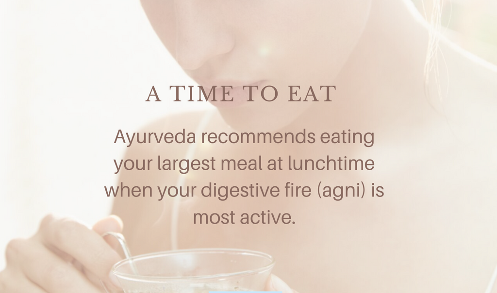 Ayurveda food for good digestion