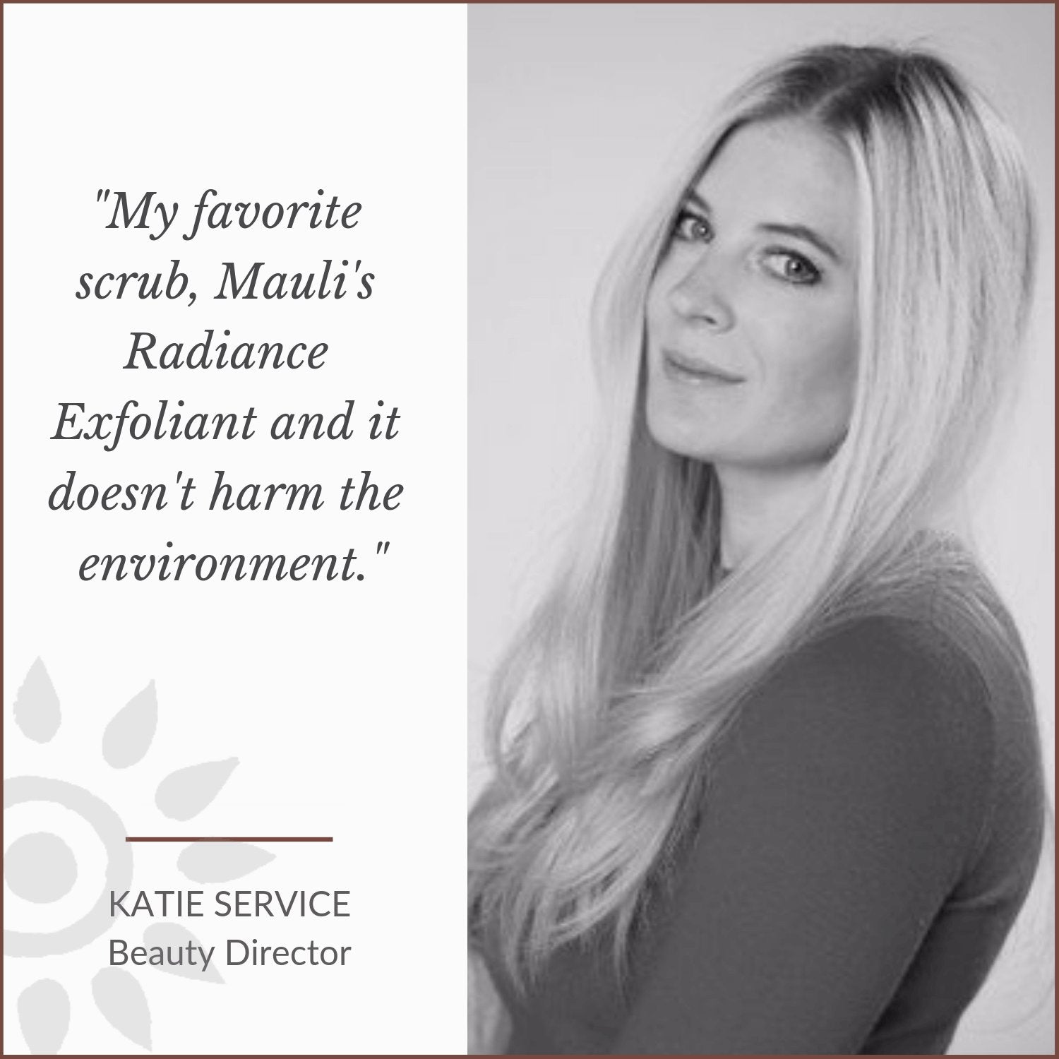 Katie Service Beauty director loves Mauli rituals, ayurveda inspired Beauty Brand