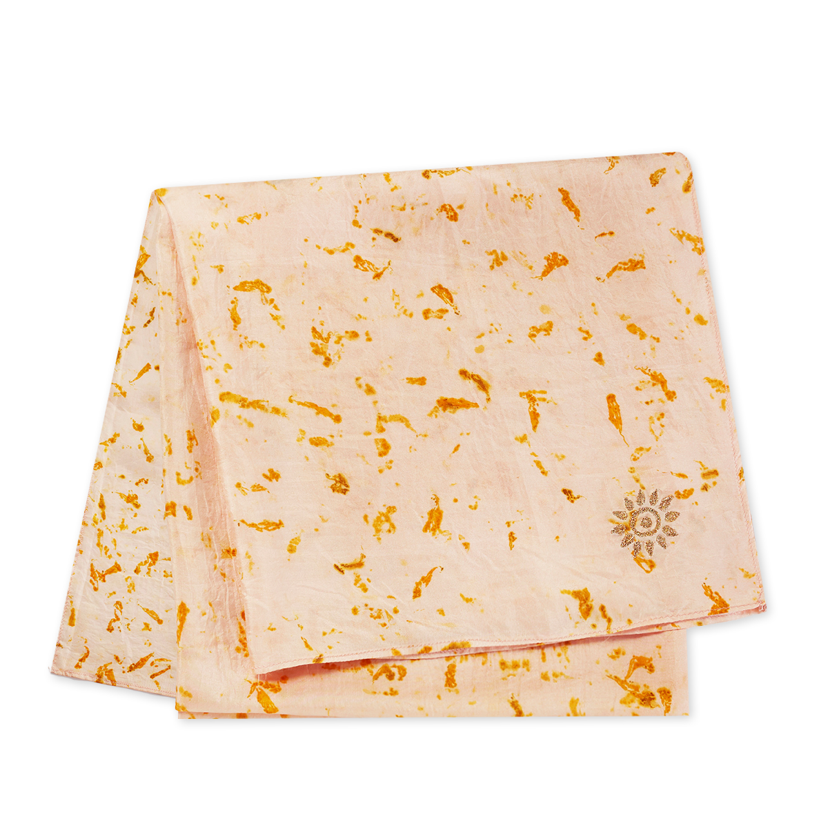 Temple Blessed Pure Silk Scarf 90 x 90cm