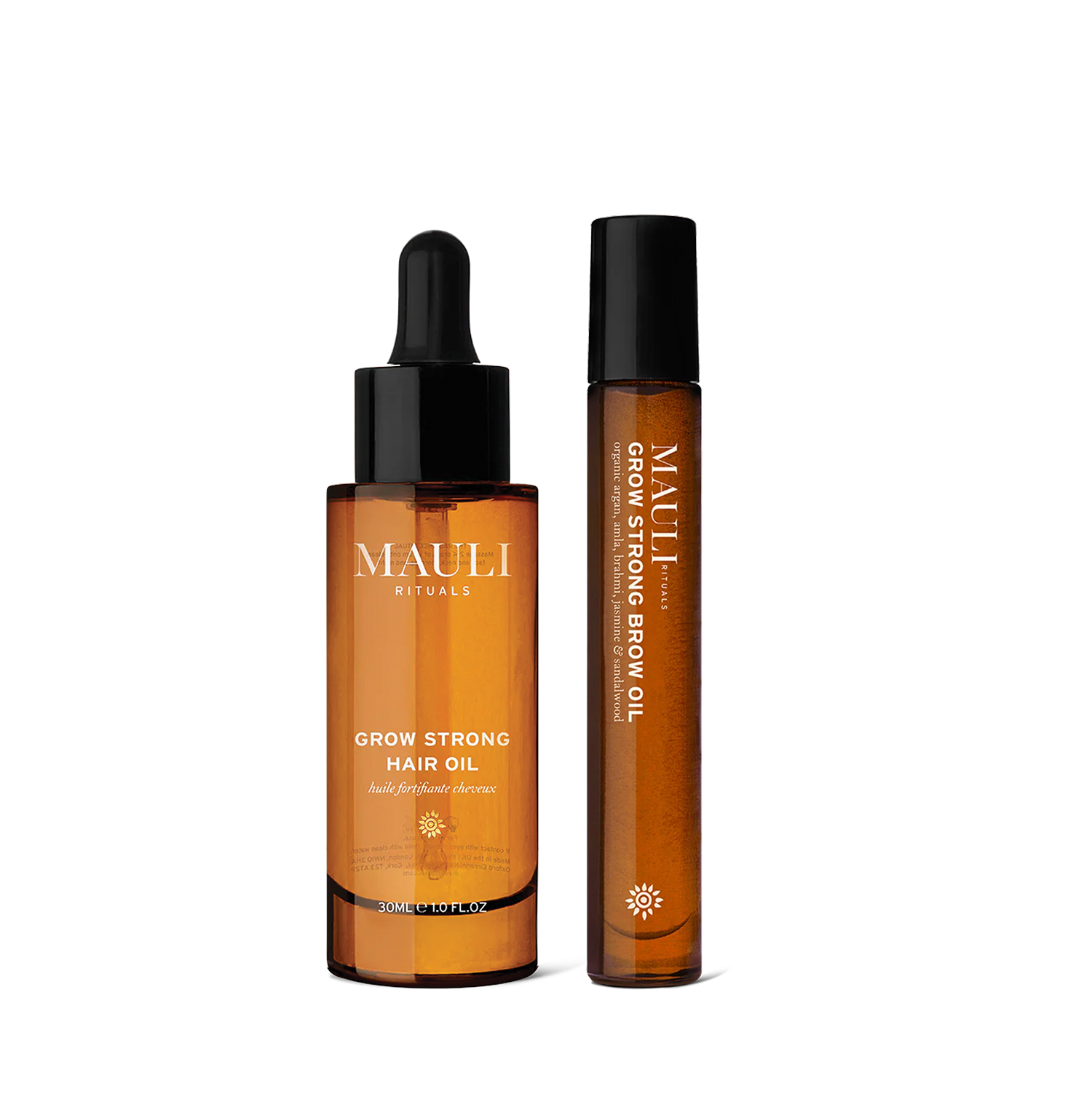 Grow Strong Brow & Hair Oil Duo