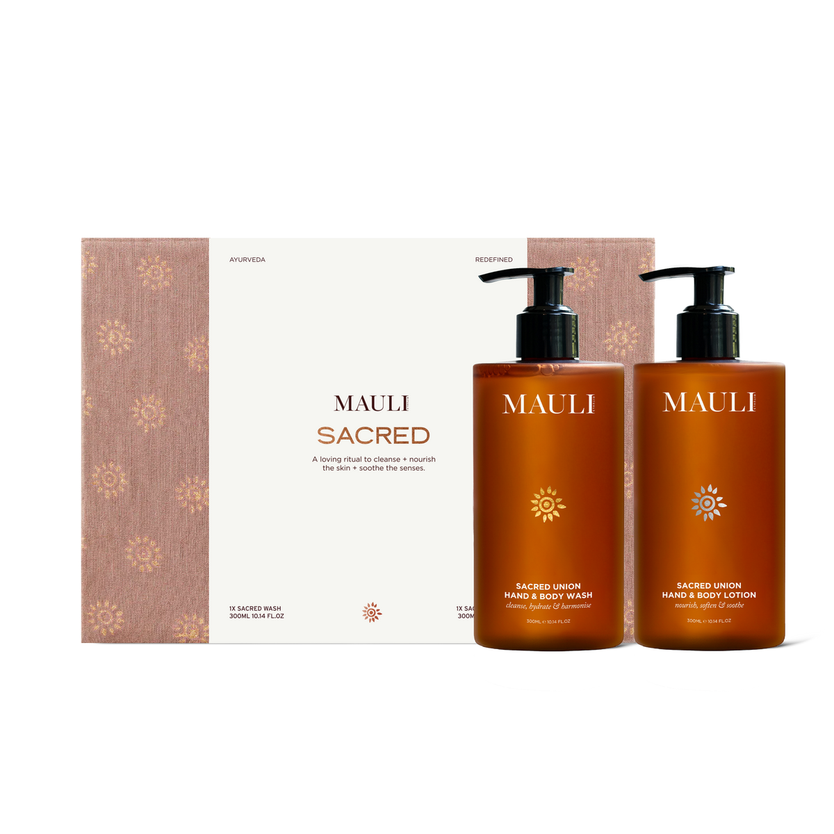 Sacred Union Wash & Lotion Gift Set - All-Natural & Organic – Mauli Rituals